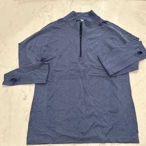Lululemon Metal Tech Long Sleeve Half Zip size M Color blue Never worn